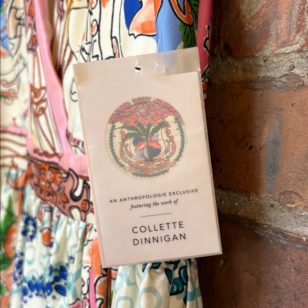 Anthropologie Collette Dinnigan Silk Dress - Picture 6 of 12